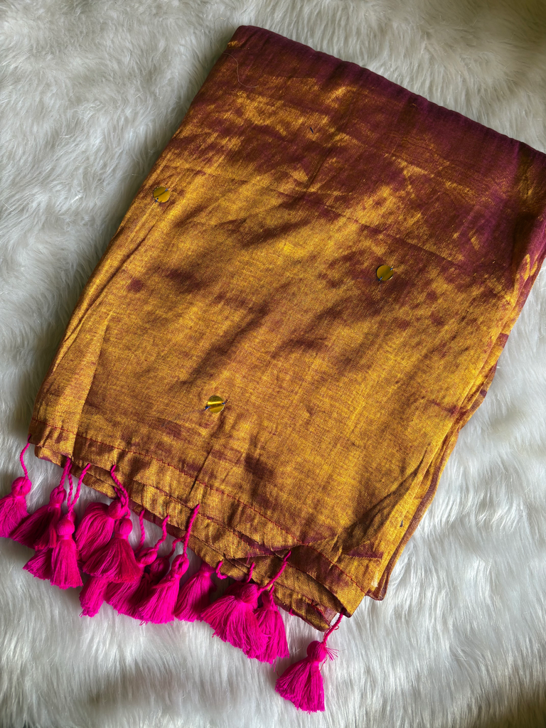 Raga Tissue Pink Golden