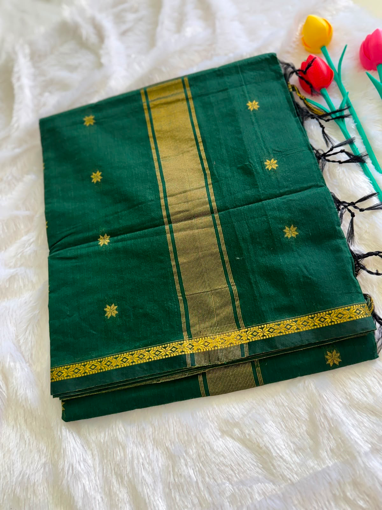 Karna Fool Maheshwari green