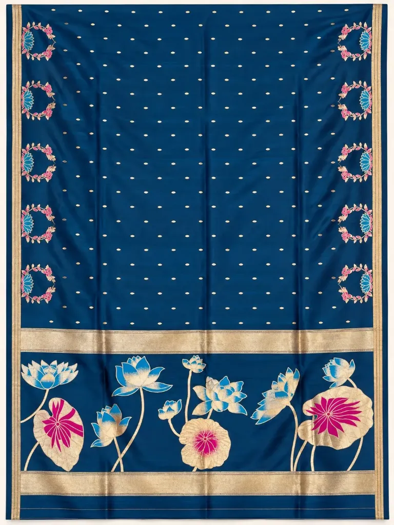 RajKamal New RajK013 Petrol Blue